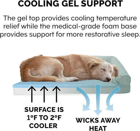 Cooling Gel Dog Bed