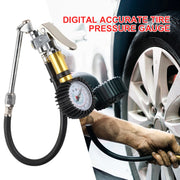 Tire Inflator with Pressure Gauge