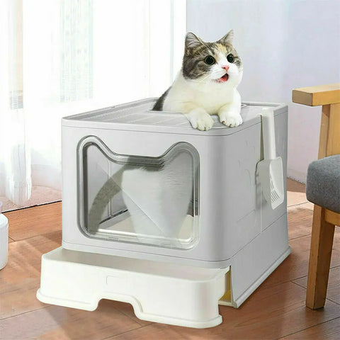 Foldable Cat Litter Box