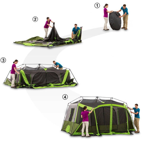 Cabin Tent With Screen Room