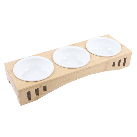 3 Piece Pet Dishes Station