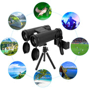 12x Compact Binoculars with Phone Adapter