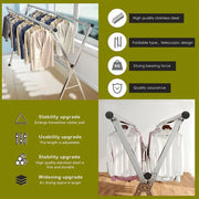 Outdoor Clothes Drying Rack