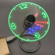 USB Clock Fan