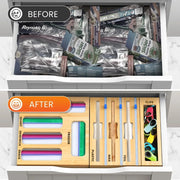 9-in-1 Baggie & Wrap Organizer