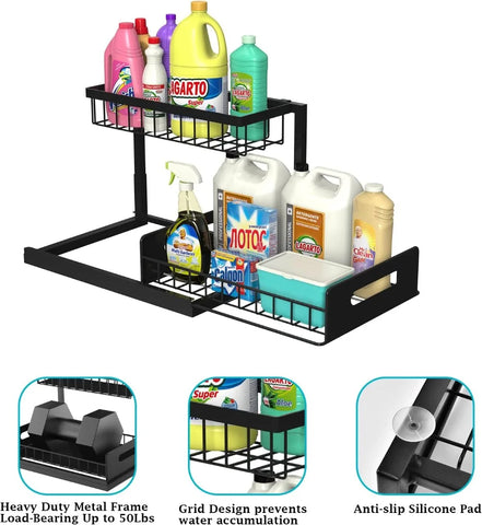 Under Sink Pull Out Organizer