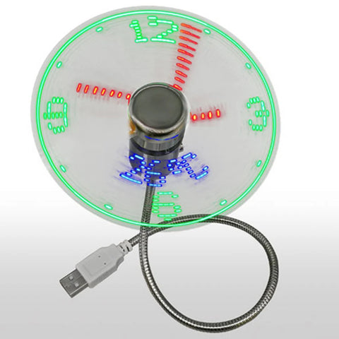 USB Clock Fan