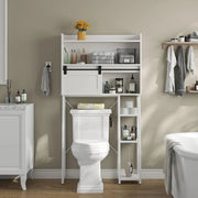 Over the Toilet Storage with Toilet Paper Stand