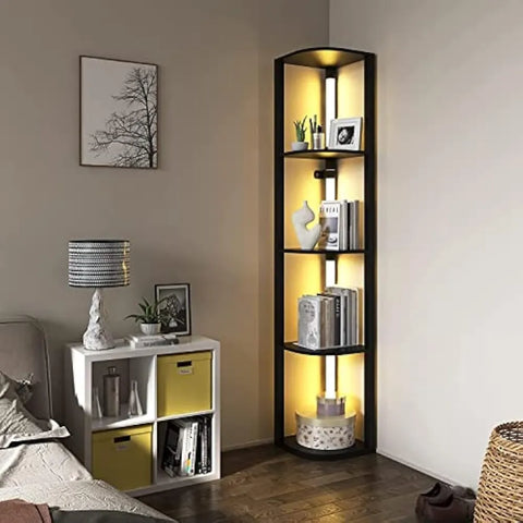 Corner Shelf with Light