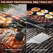 34 Pc Grilling Tools Set