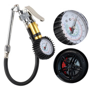 Tire Inflator with Pressure Gauge