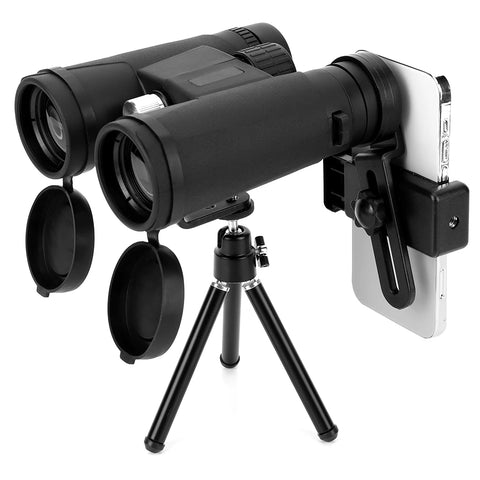 12x Compact Binoculars with Phone Adapter