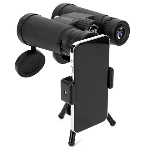 12x Compact Binoculars with Phone Adapter