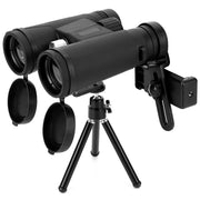 12x Compact Binoculars with Phone Adapter