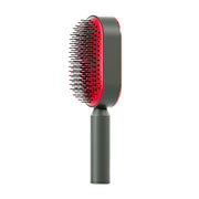 One-Key Self Cleaning Hair Brush